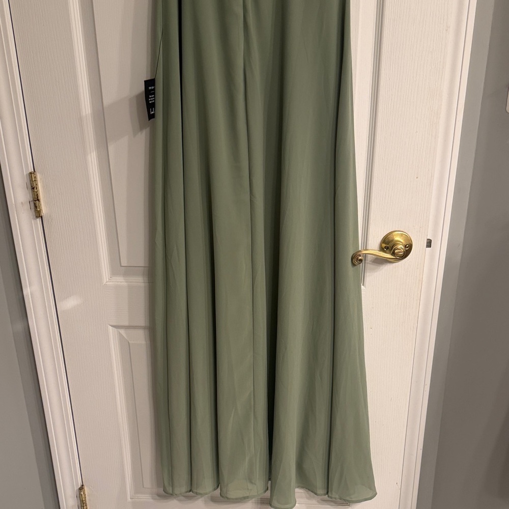 NWT Lulu's Remarkable Arrival Sage Brush Sleeveless Maxi
Dress - Picture 10 of 13